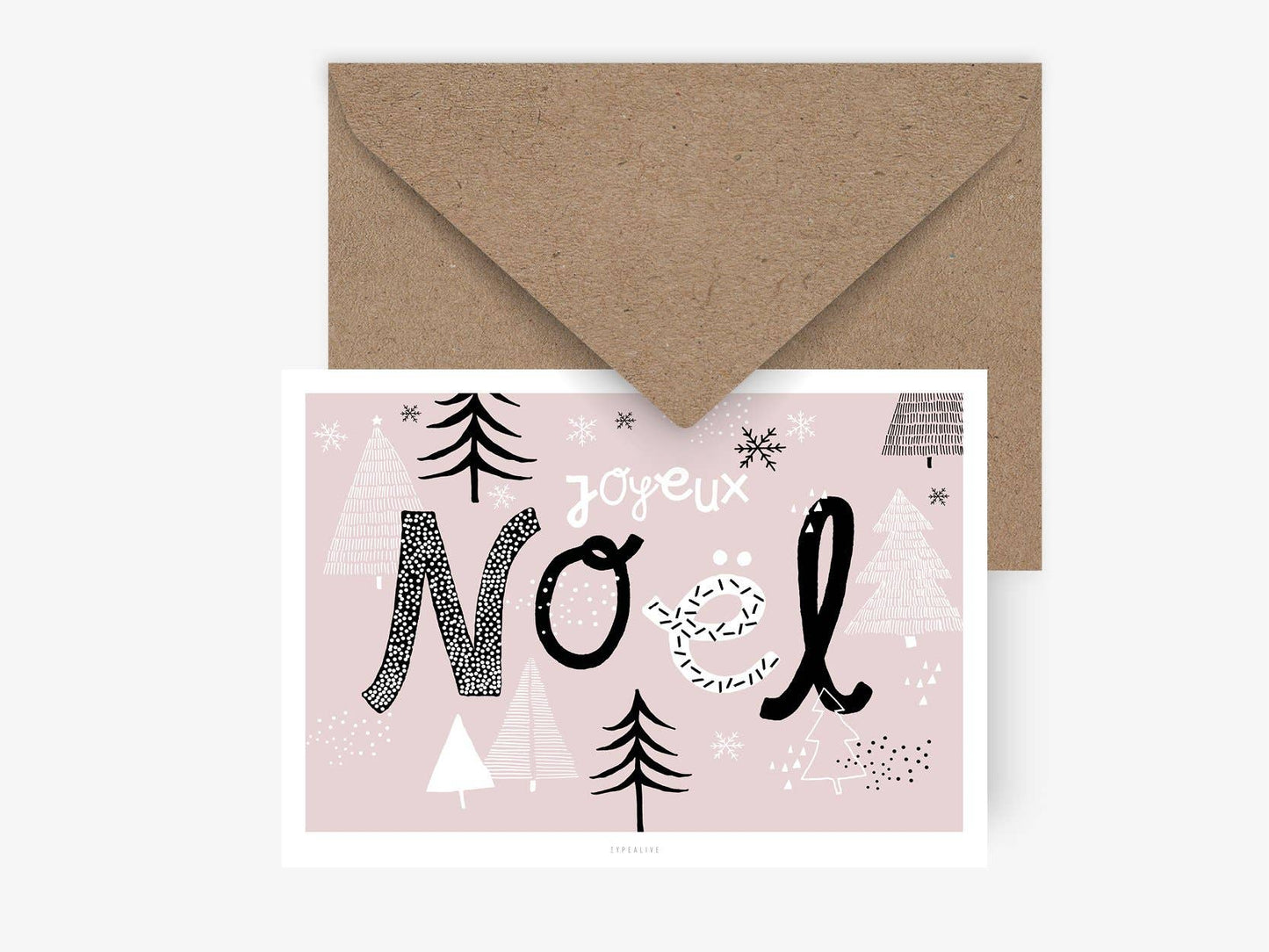 Carte Rosa Noel
