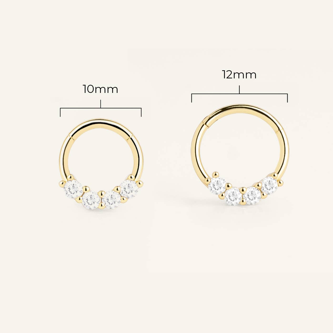 Piercing anneau Susy: 10mm