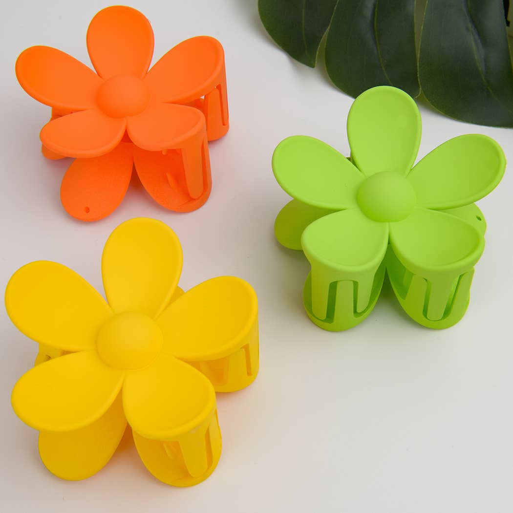 Pinces à cheveux grandes fleurs
