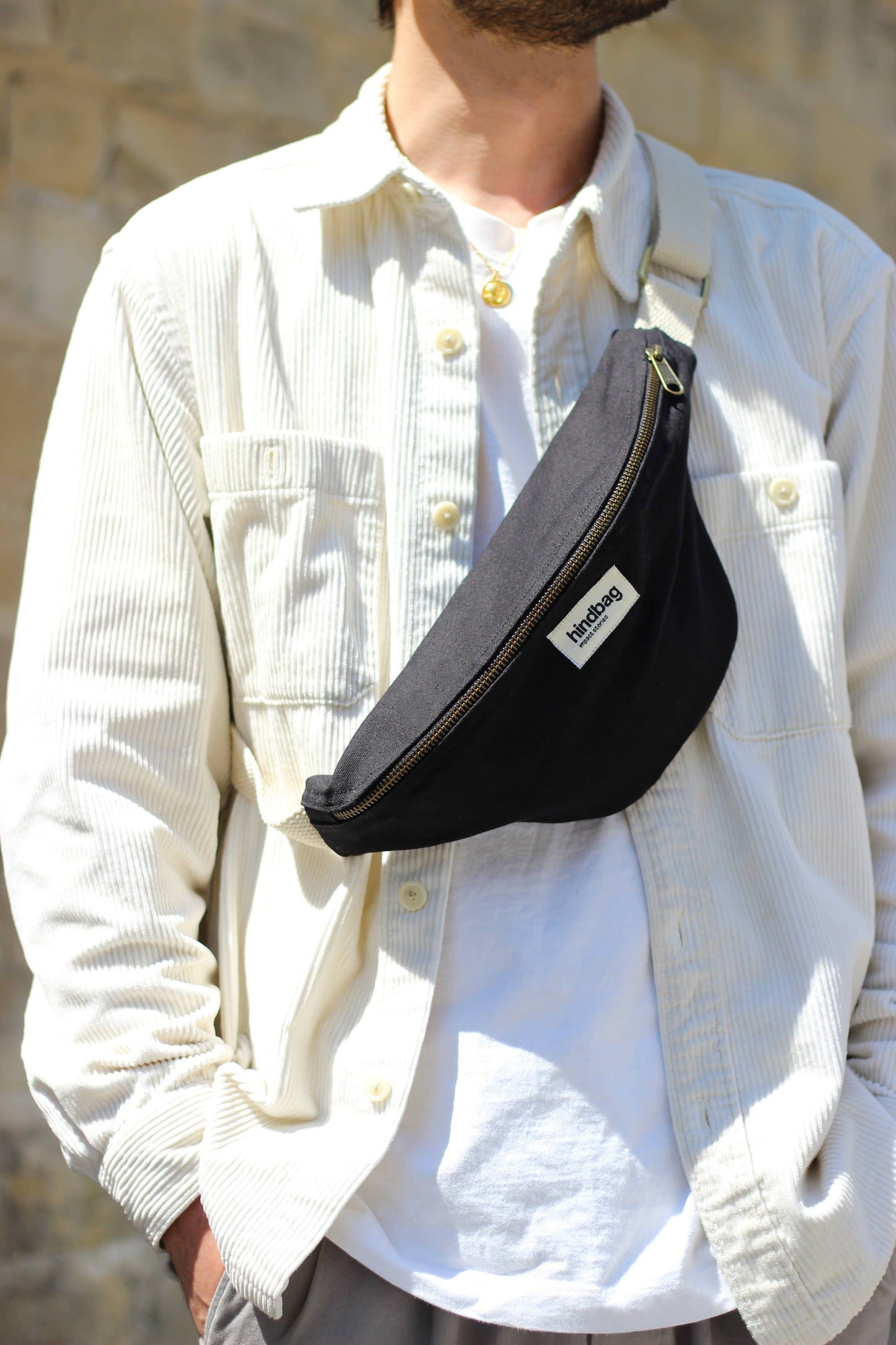 Sac banane Olivia: Velours