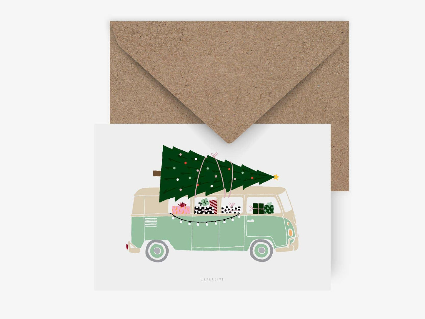 Carte postale / En route pour Noël n°4 - DupontDupont