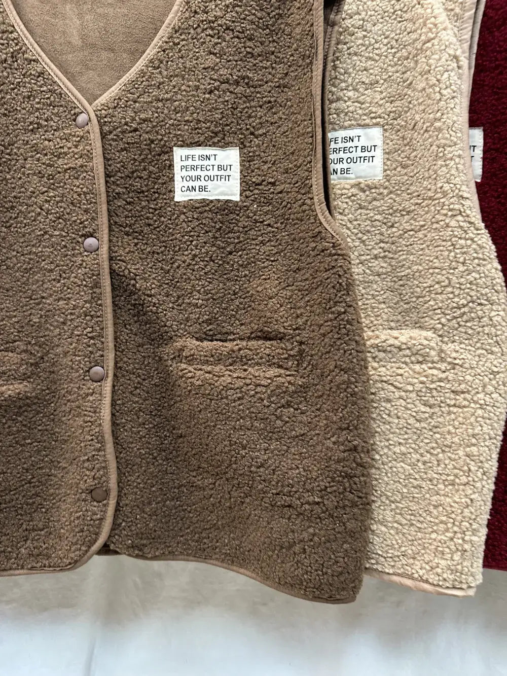 Gilet Moumoute Chocolat