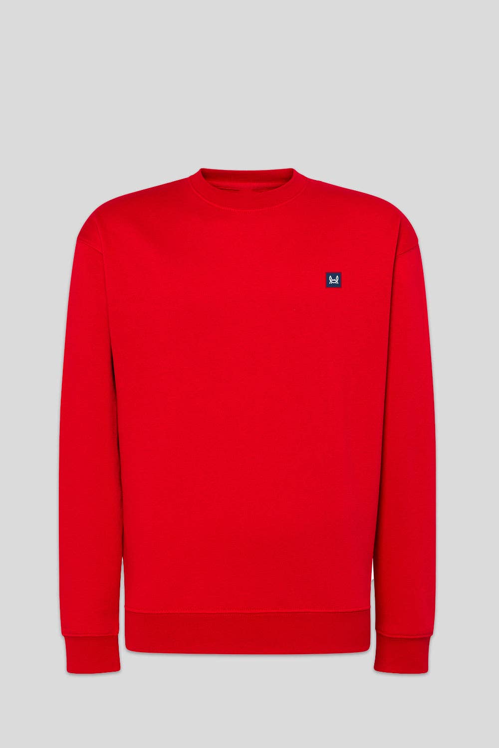 Sweat-shirt Basique Patch Bleu Encre: Encre / M