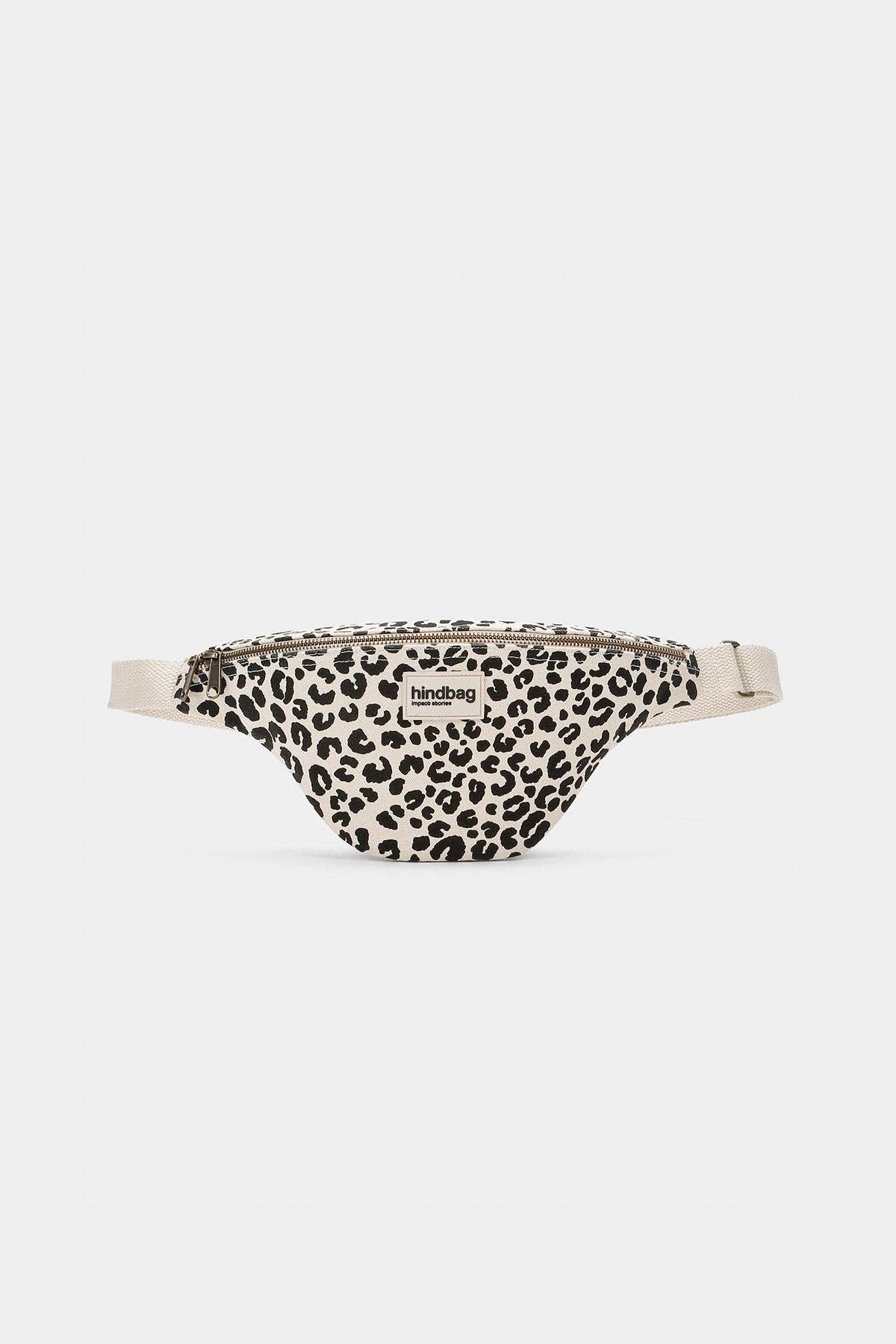 Sac banane Olivia Léopard écru