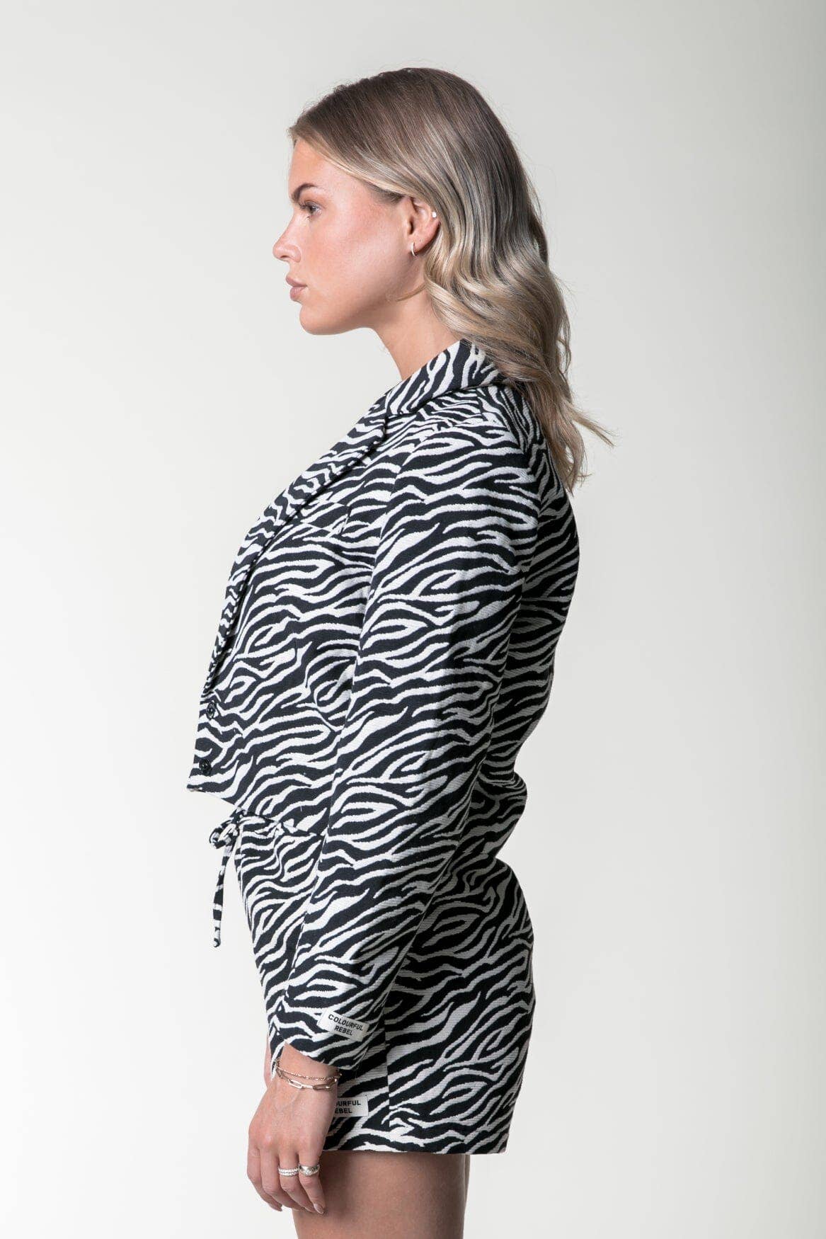 Blazer Jacquard Zebra