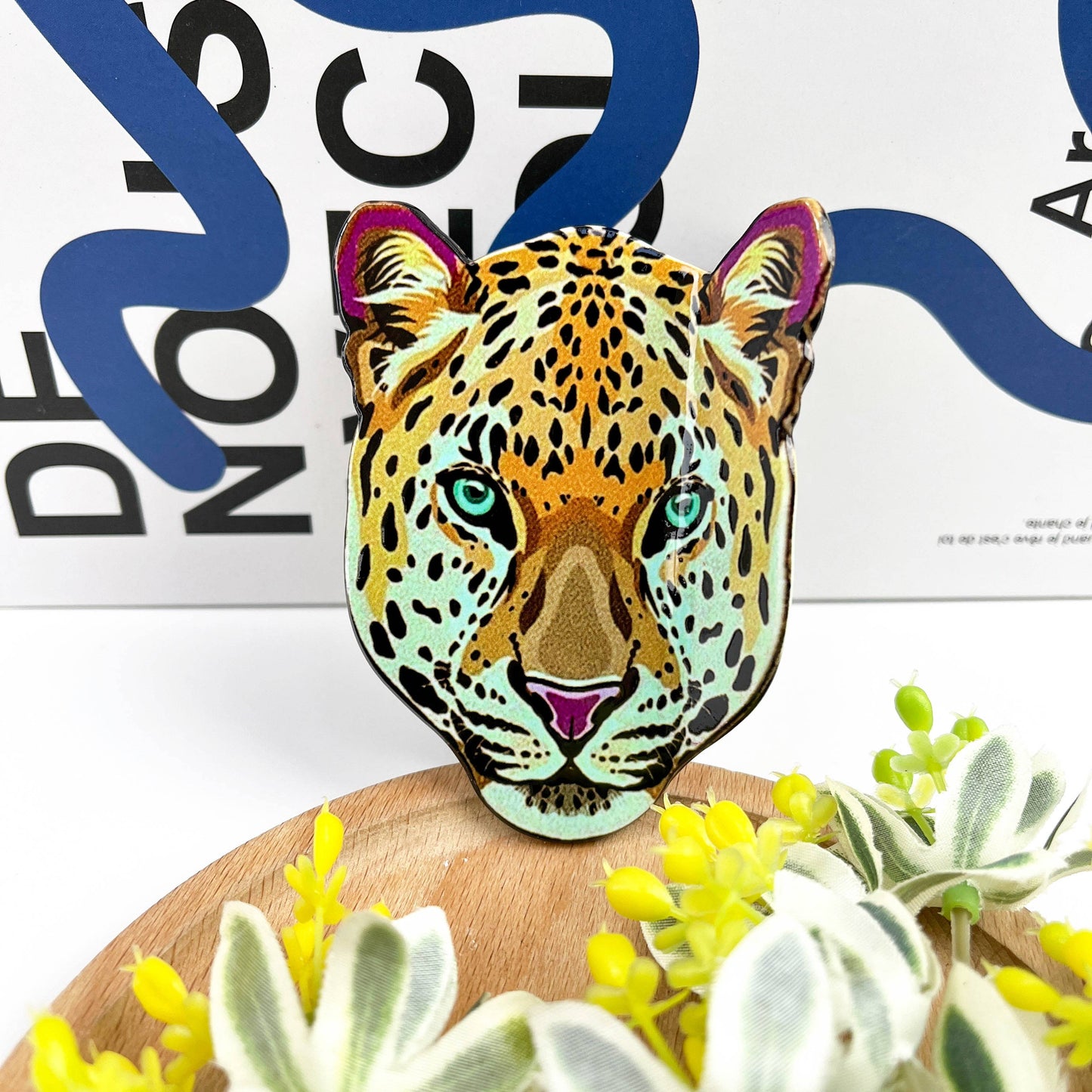 Pince à cheveux tête de Tigre