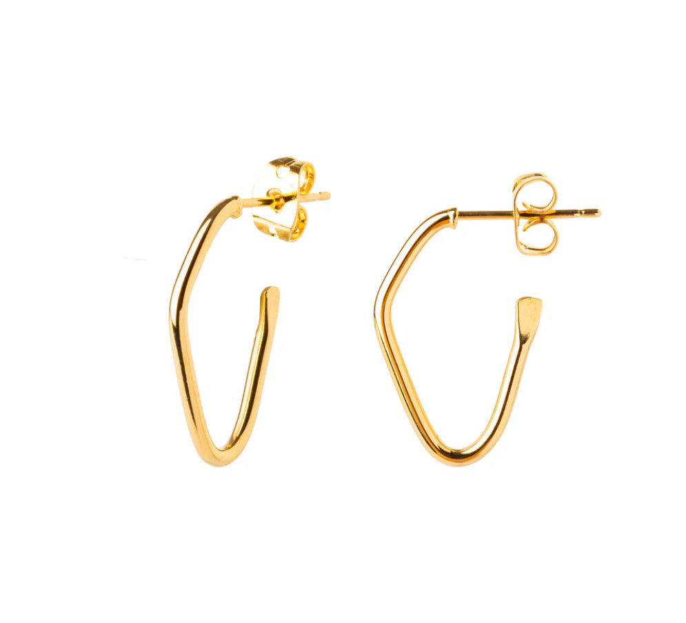 Créoles losange lisse