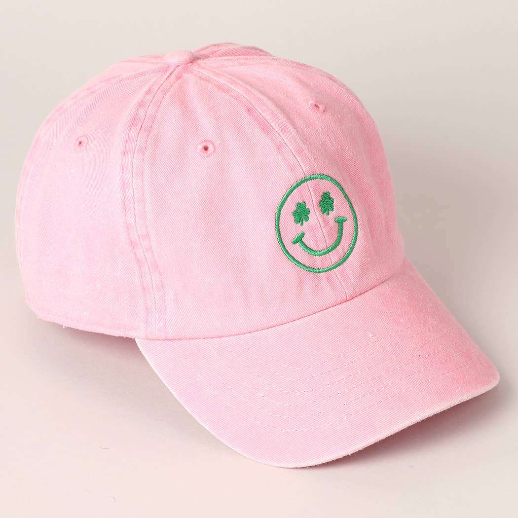 Casquette brodée Clover Happy Face