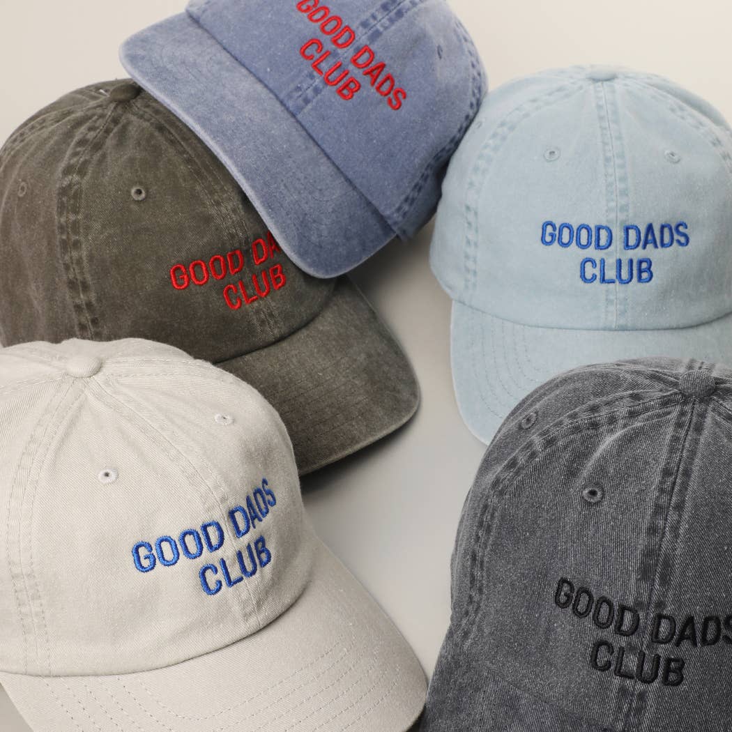 Casquette de baseball en coton brodée « Good dads club » Sable - DupontDupont