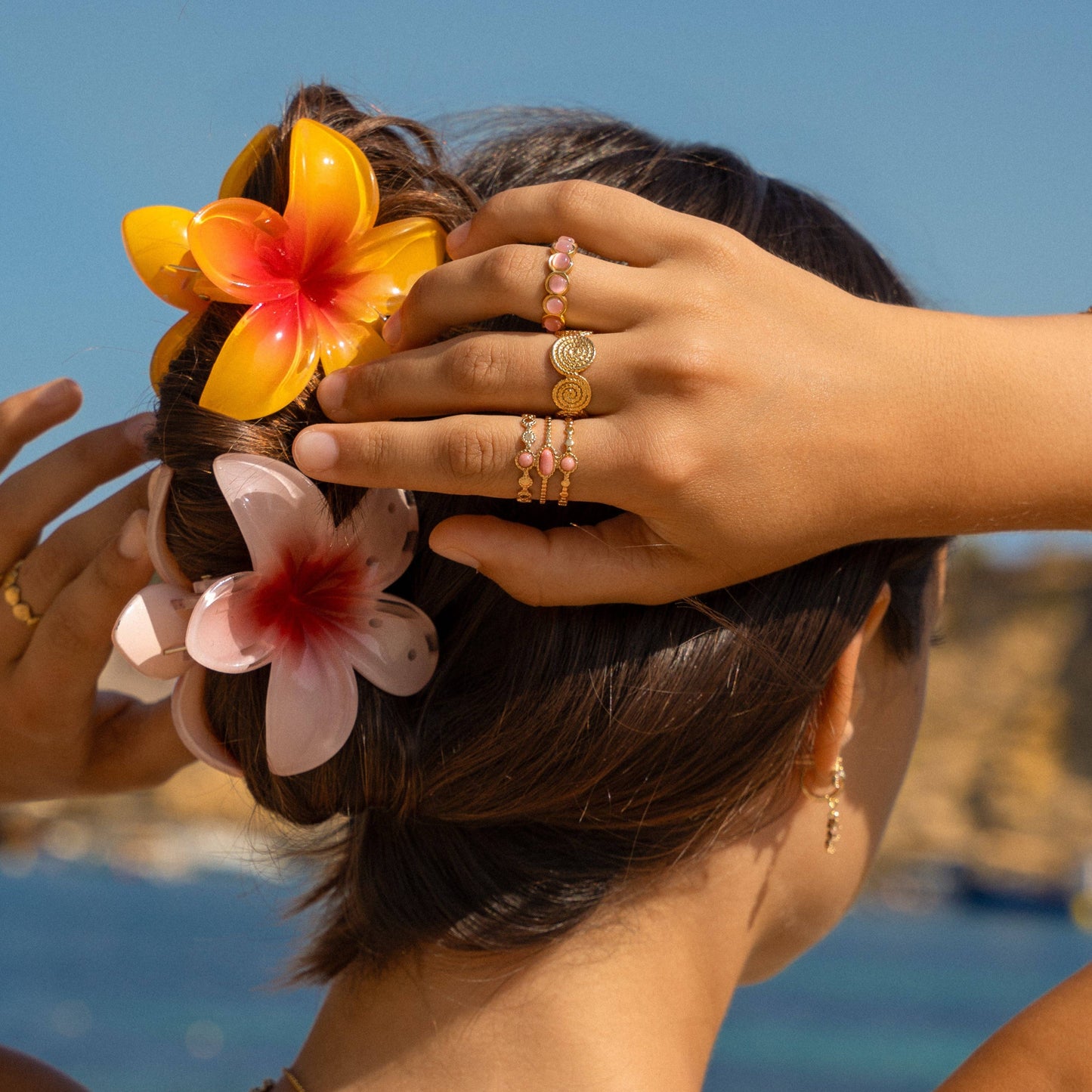 Bague Roxy rose
