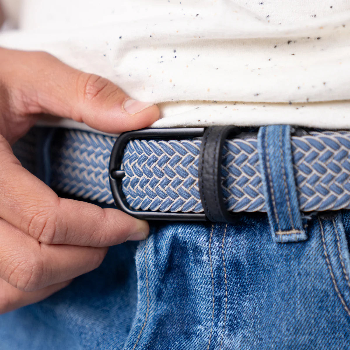 Ceinture tressée Homme - Chicago