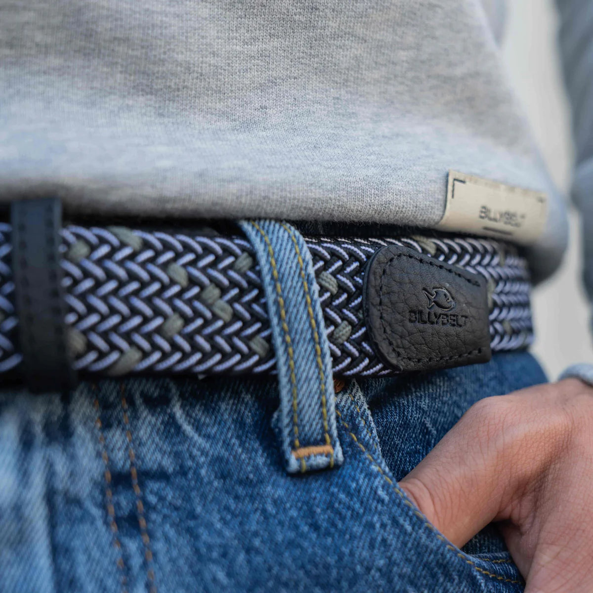 Ceinture tressée Homme - Kalta