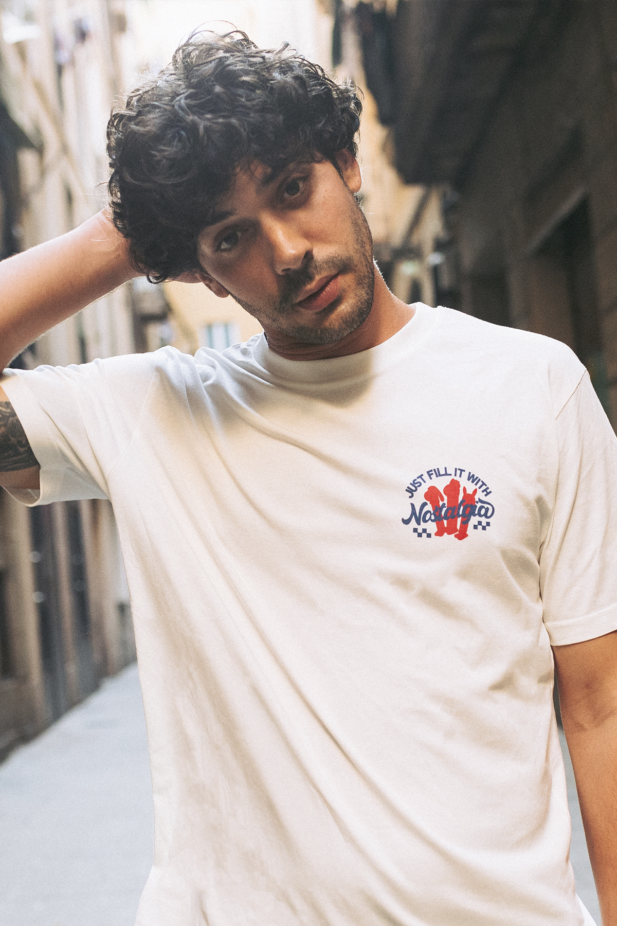 T-shirt Fill it with Nostalgia