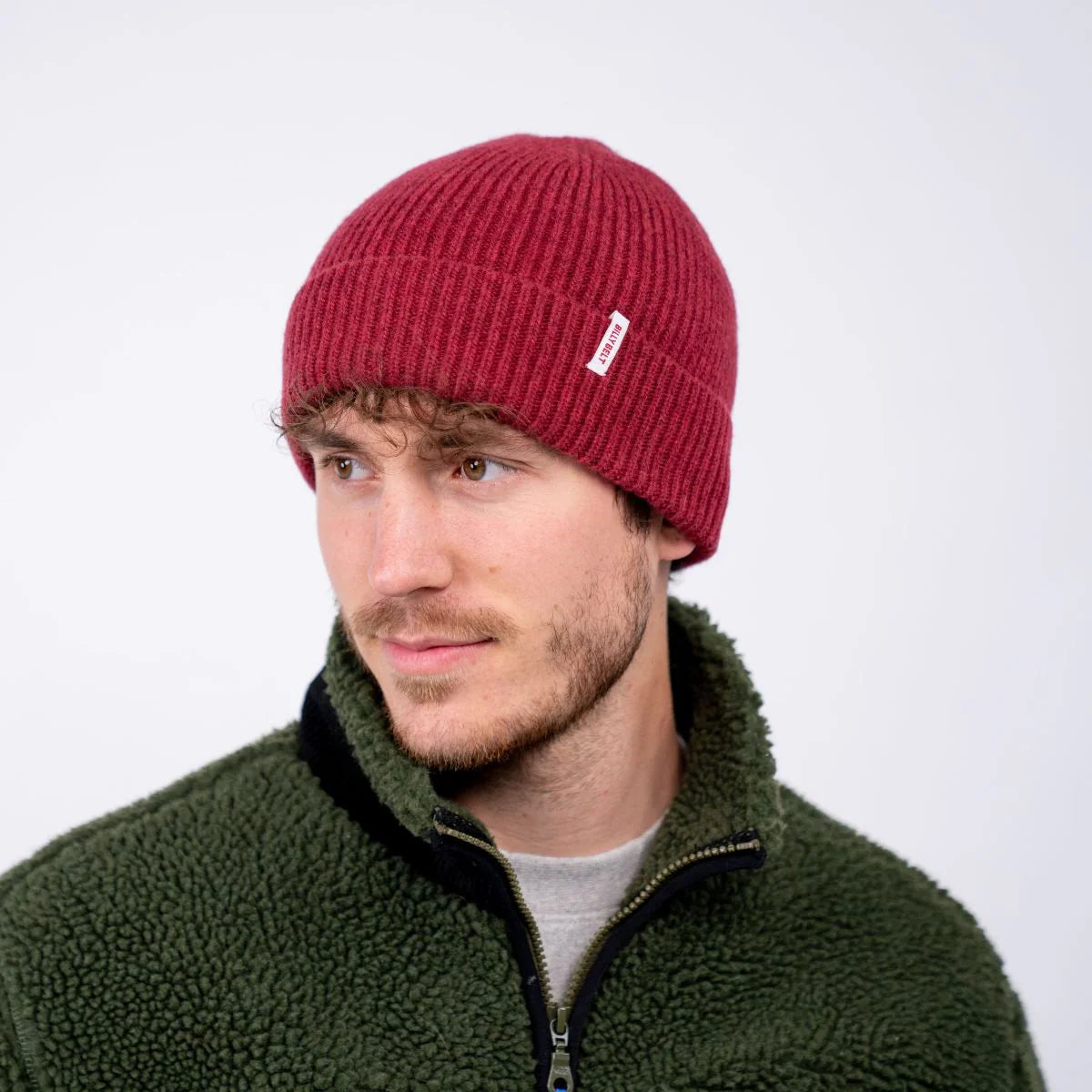 Bonnet 100% laine d’agneau - Terracotta