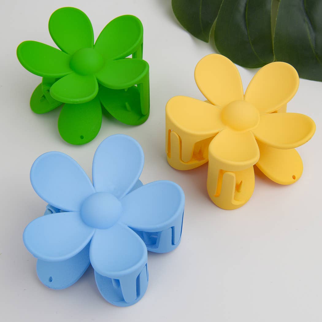 Pinces à cheveux grandes fleurs