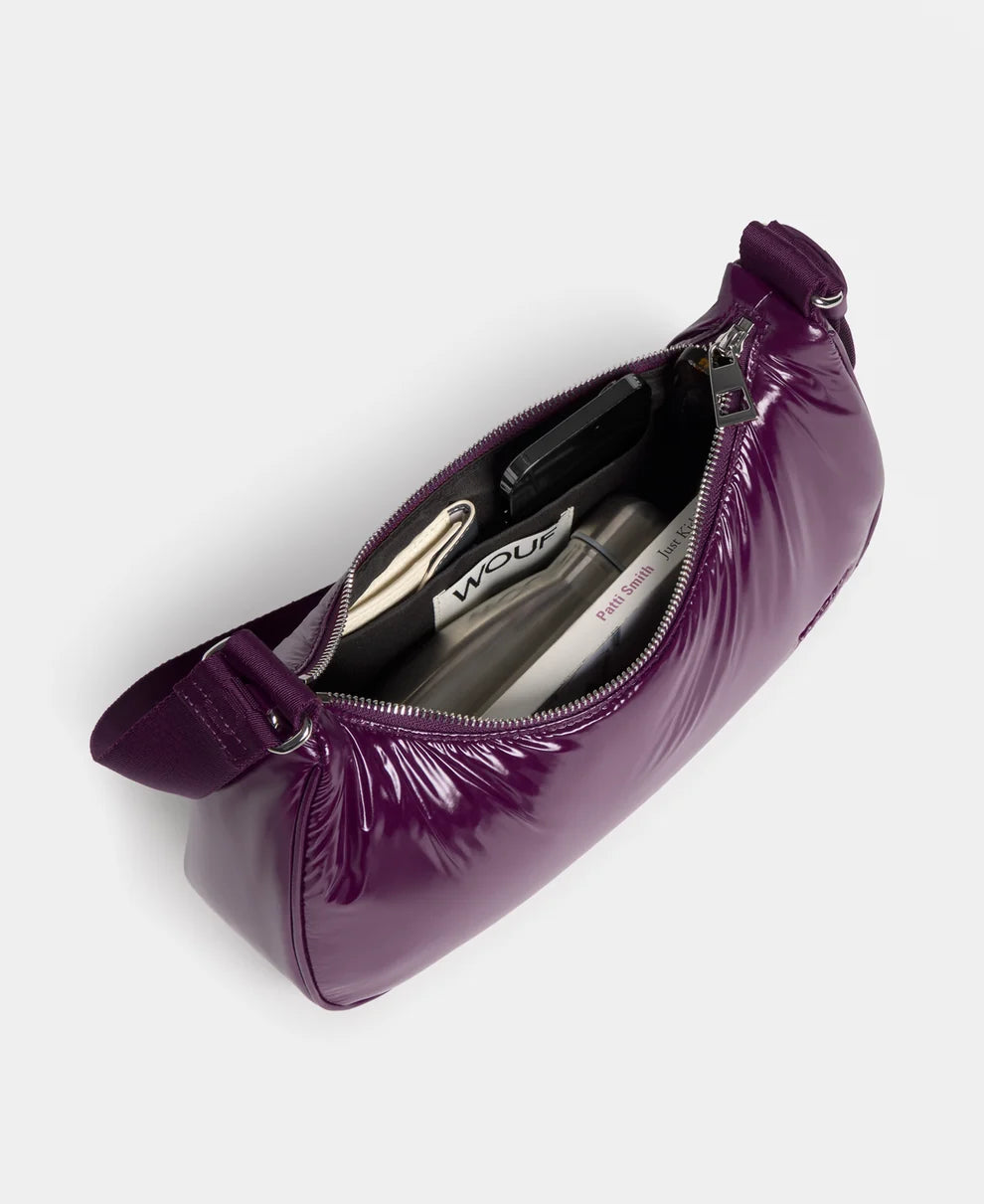 Sac crossbody Plum