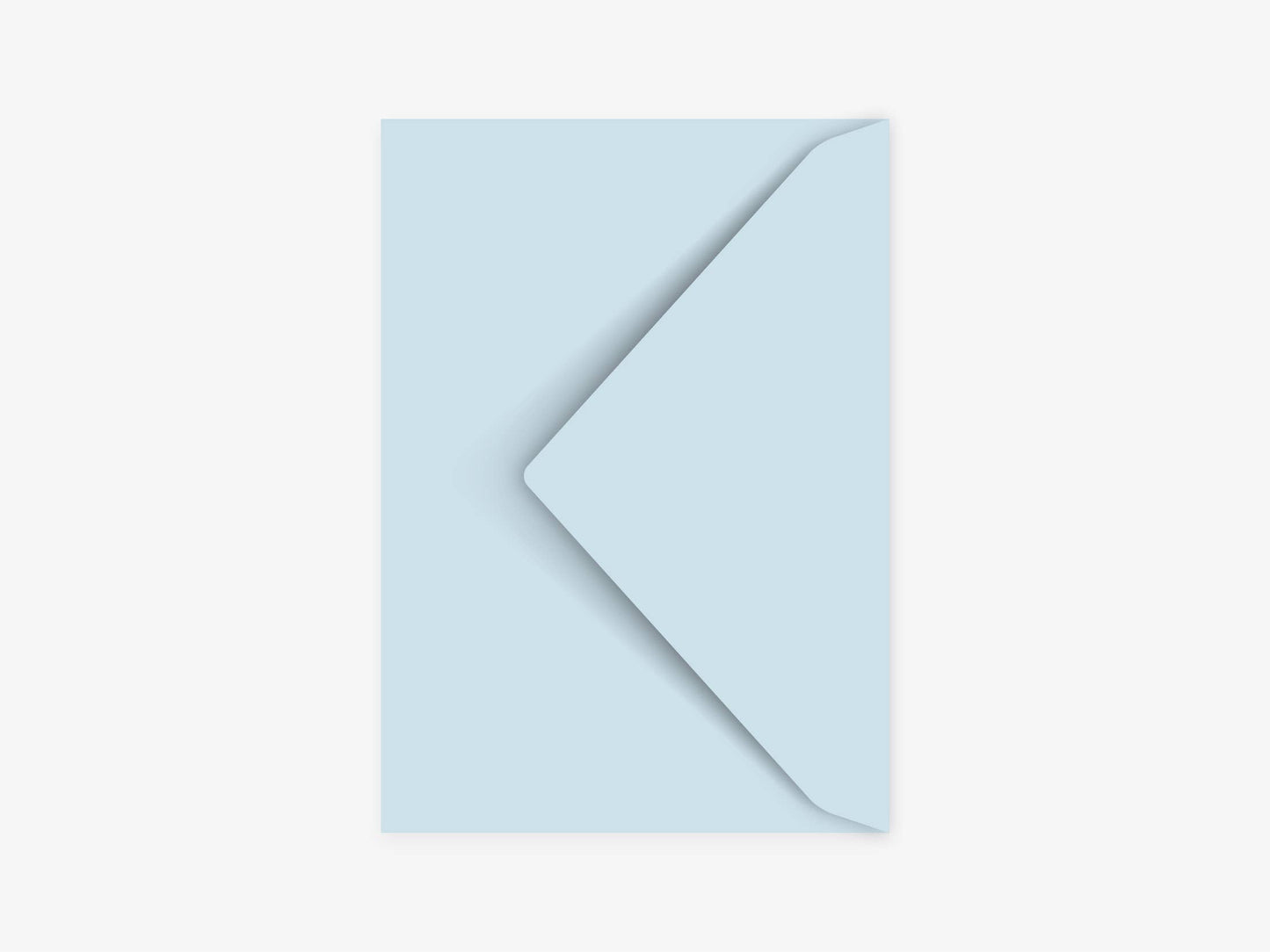 Enveloppe/Bleu arctique