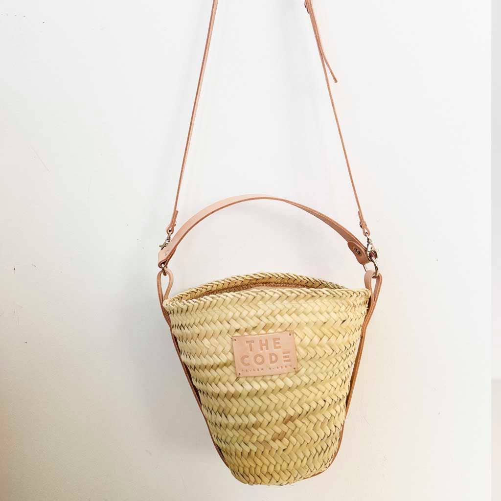 Sac à bandoulière Mini Bucket Nude Palm