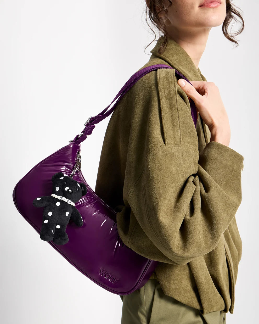 Charms pour sac ou porte clés Dots bear