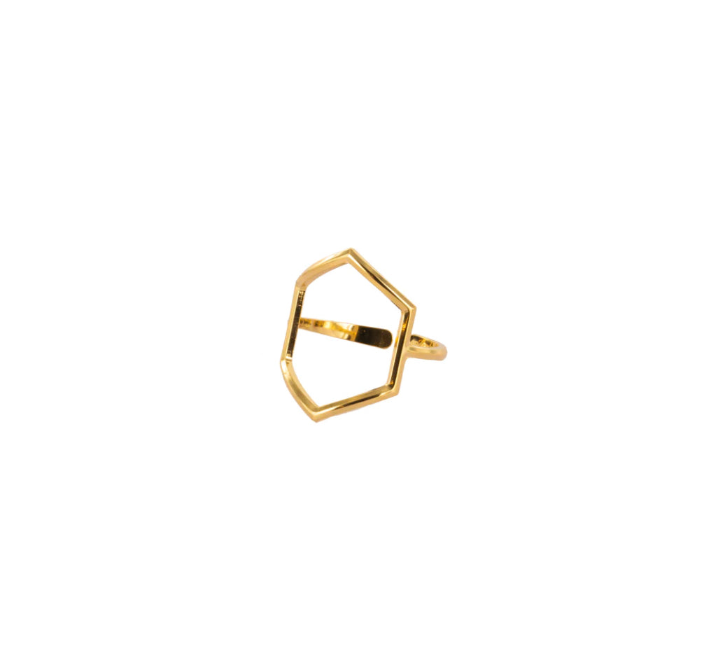 Bague hexagone Dupont L