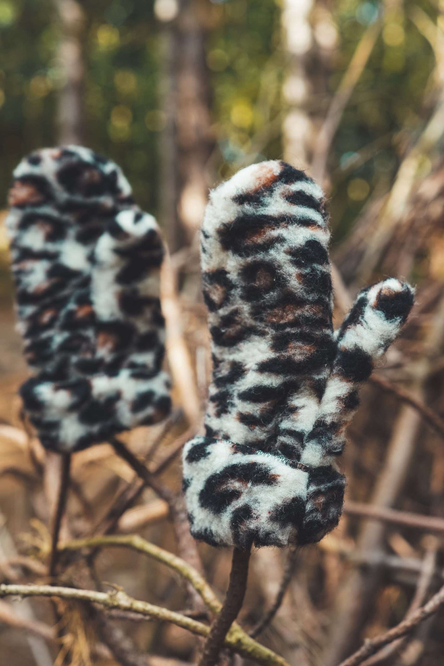 Moufle Leopard