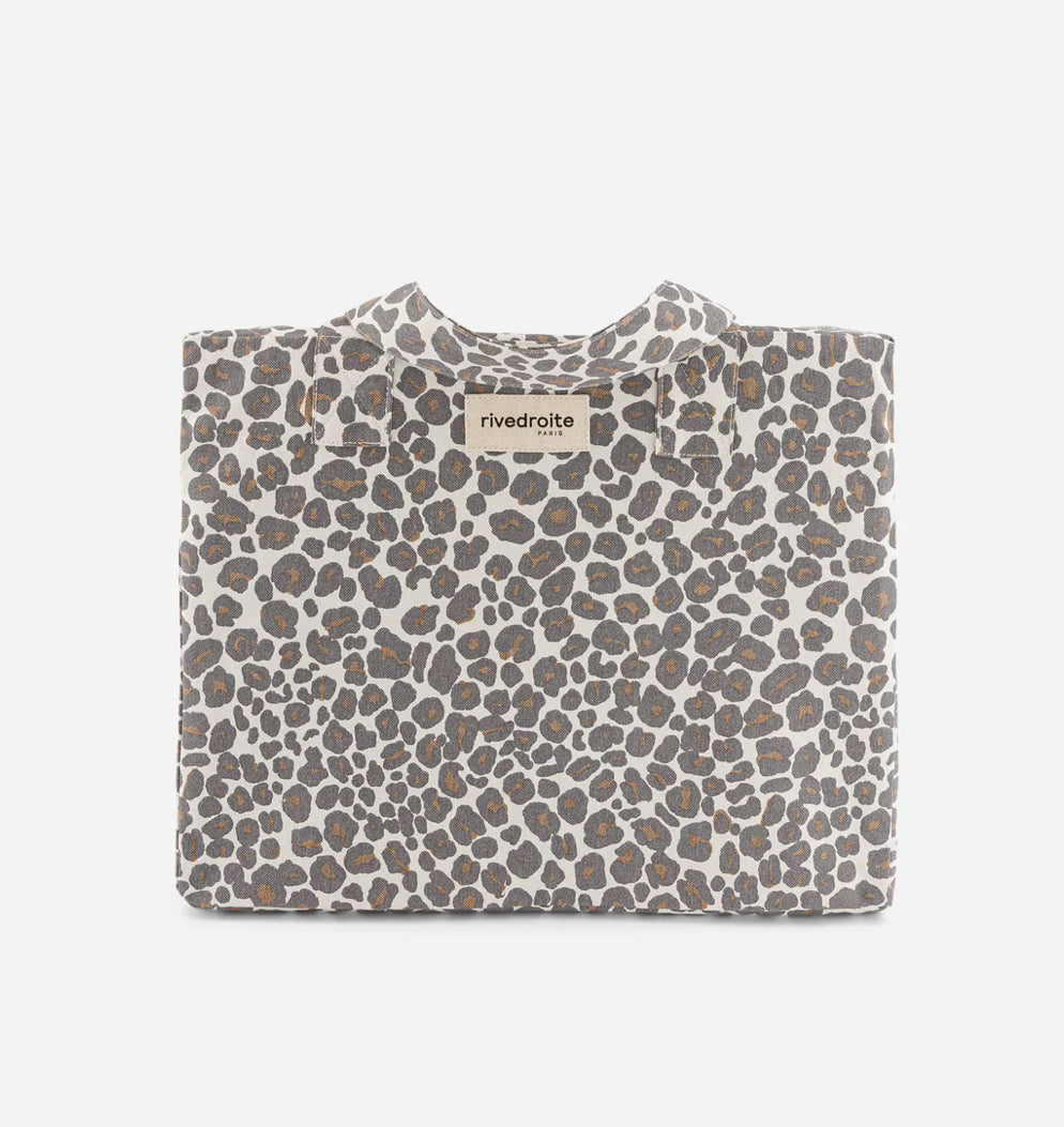 Sac Célestins léopard gris