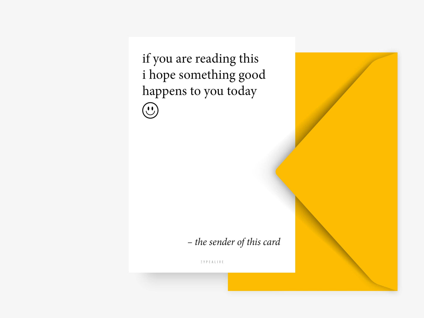 Carte postale « Something Good » format A6 - DupontDupont