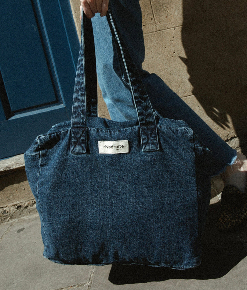 Sac Célestins Aged denim