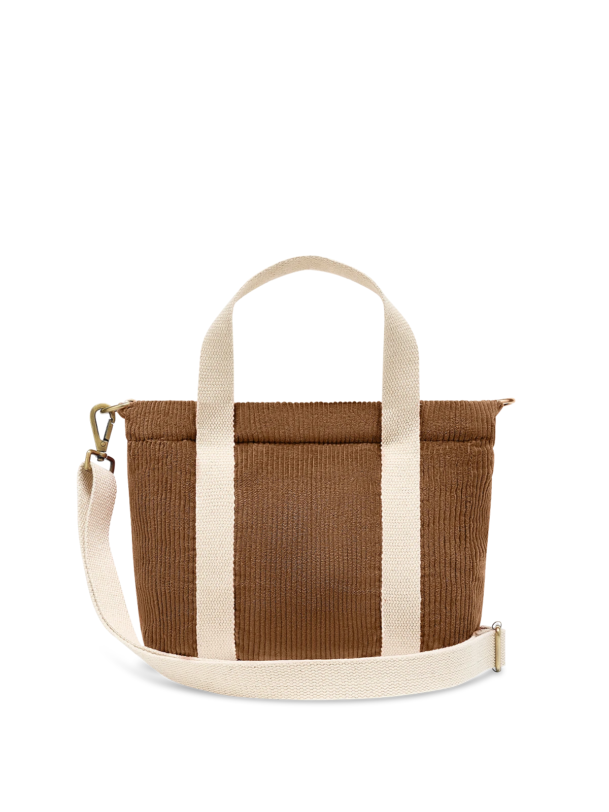 Mini cabas Louise velours macchiato
