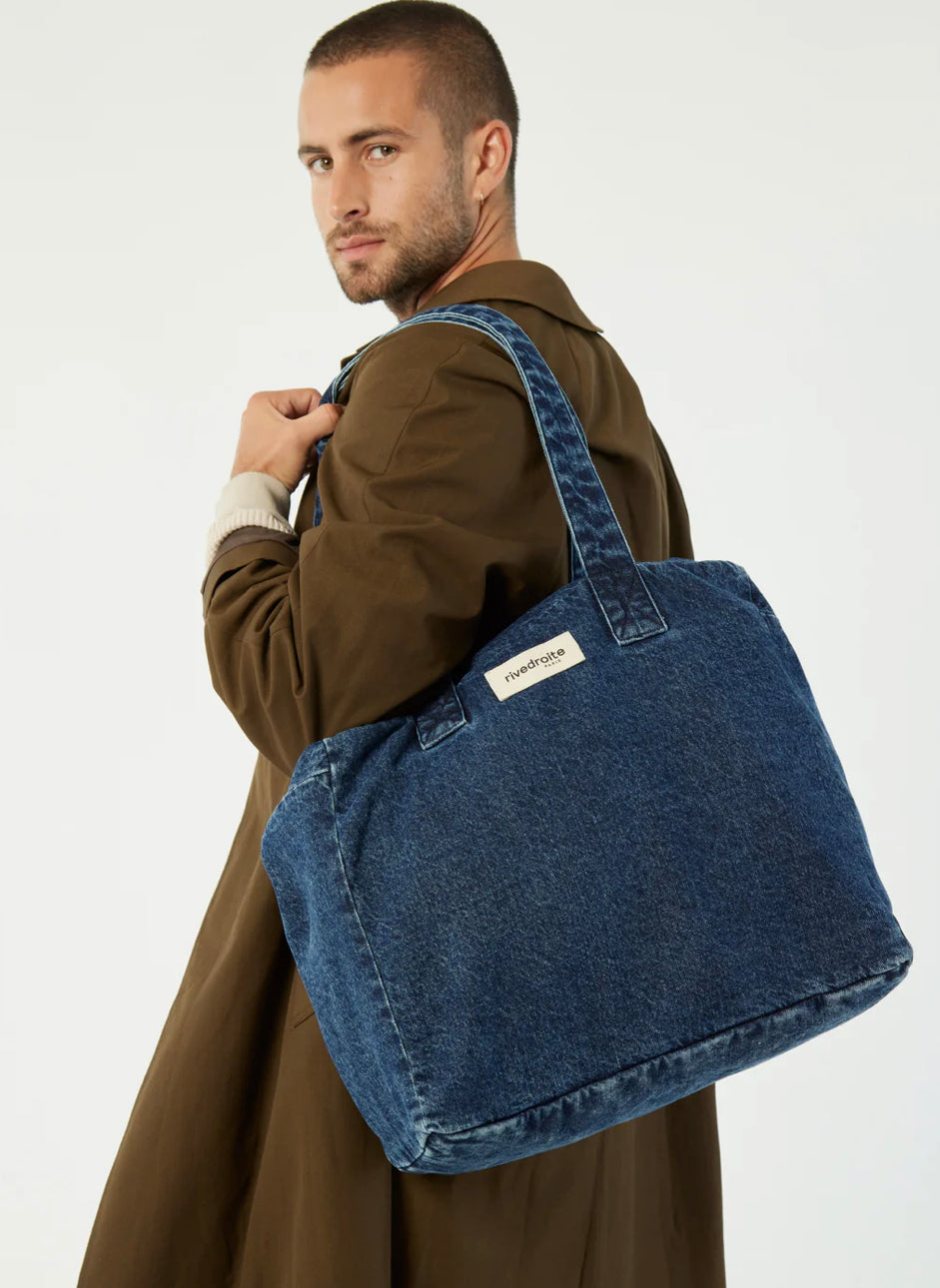 Sac Célestins Aged denim