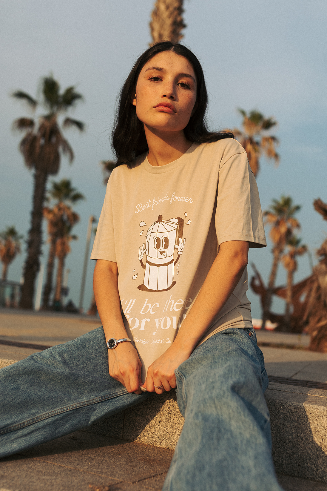T-shirt Je serai là pour toi