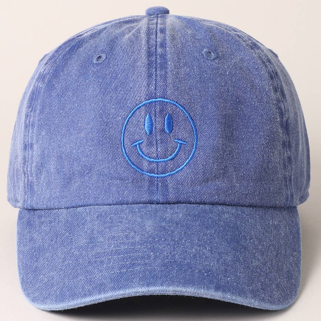 Casquette Happy Face: ROSE CLAIR