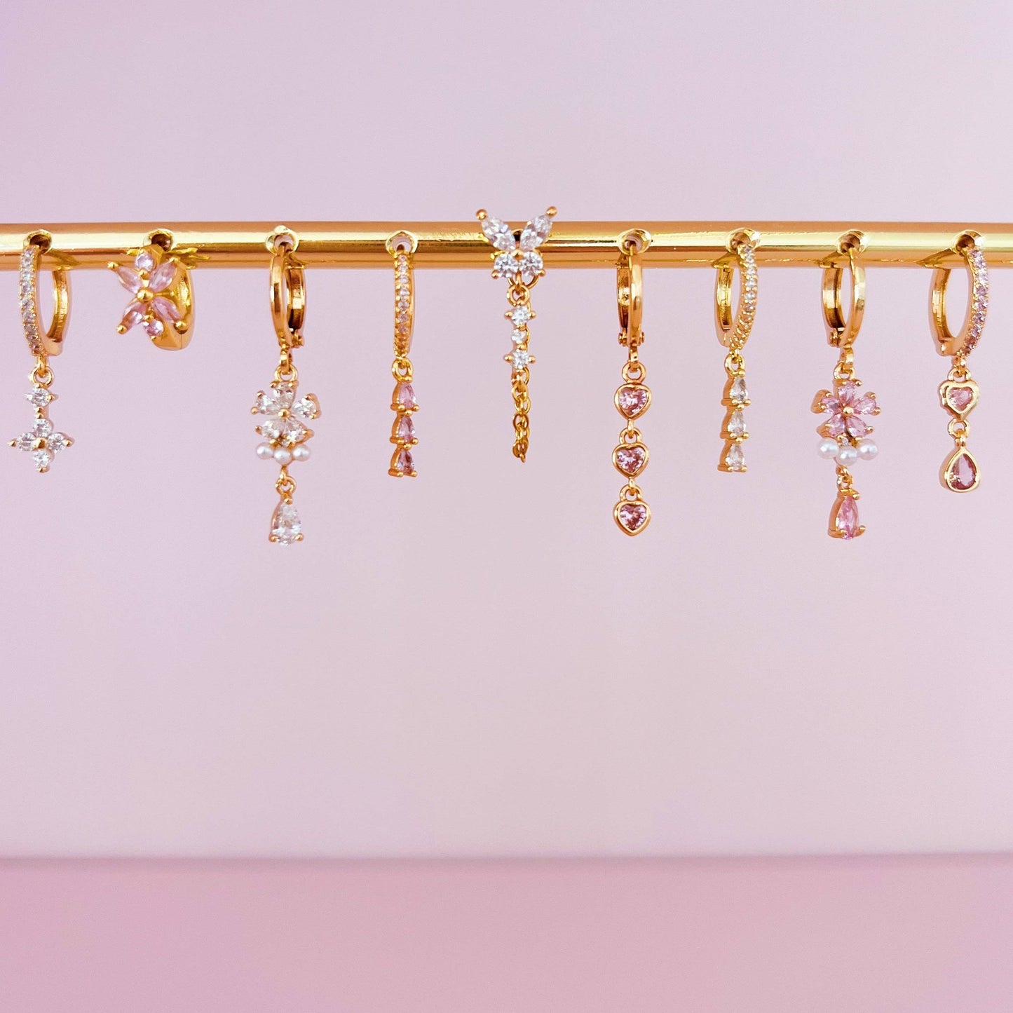 Boucles d’oreilles roses Marisol - DupontDupont