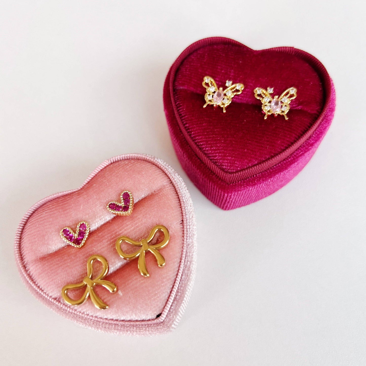 Puces cœur Fuchsia - DupontDupont