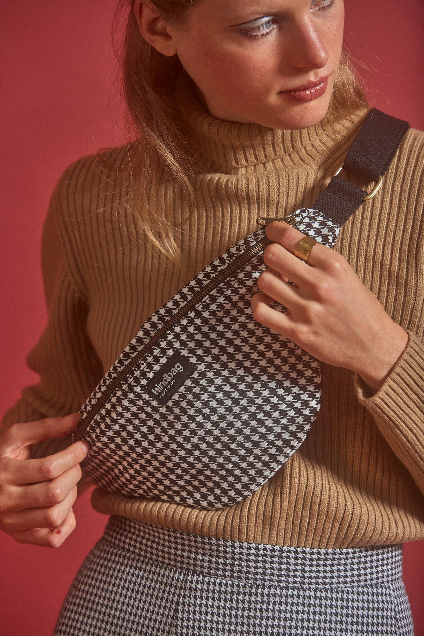 Sac banane Olivia: Velours