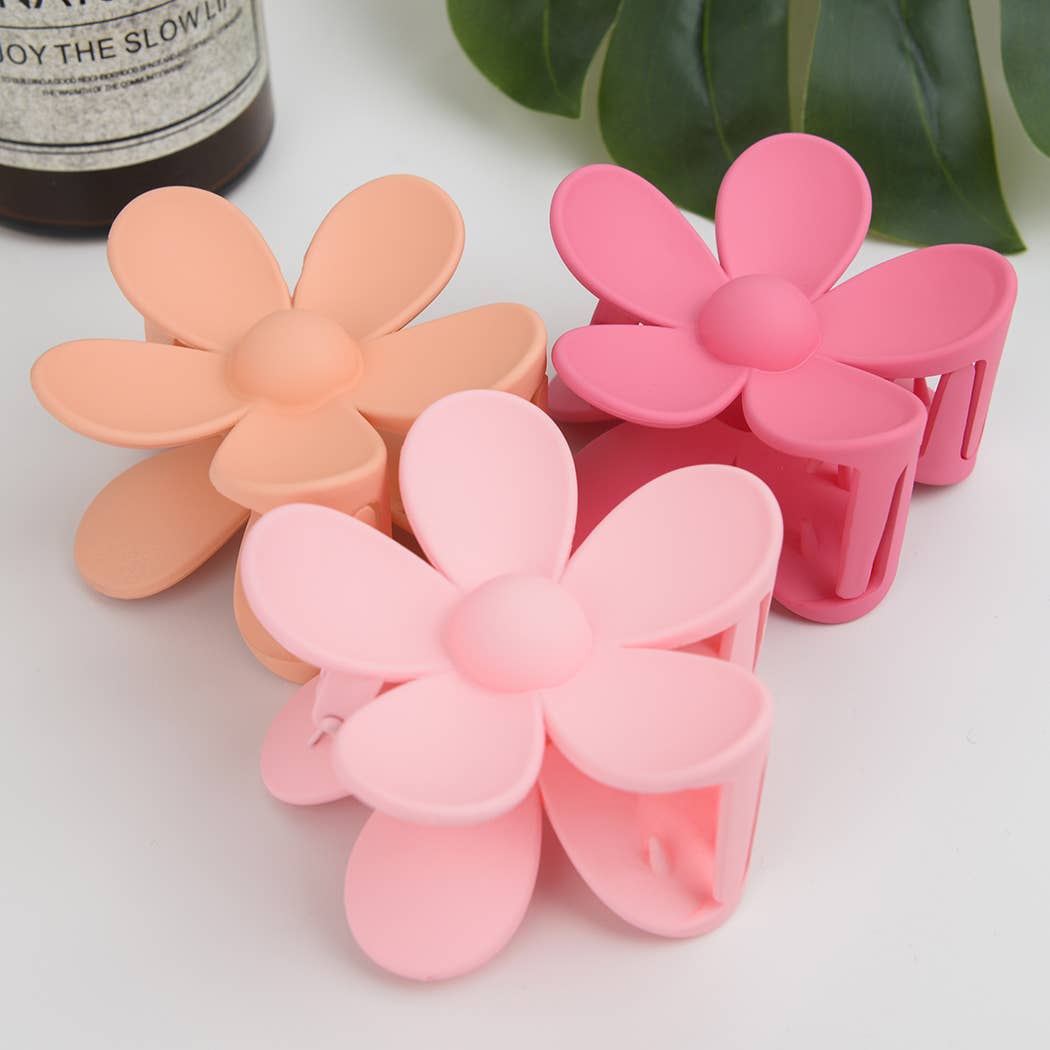 Pinces à cheveux grandes fleurs