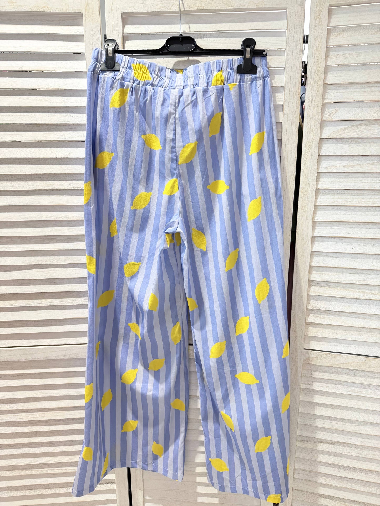 Pantalon imprimé fruit: Bleu / TU