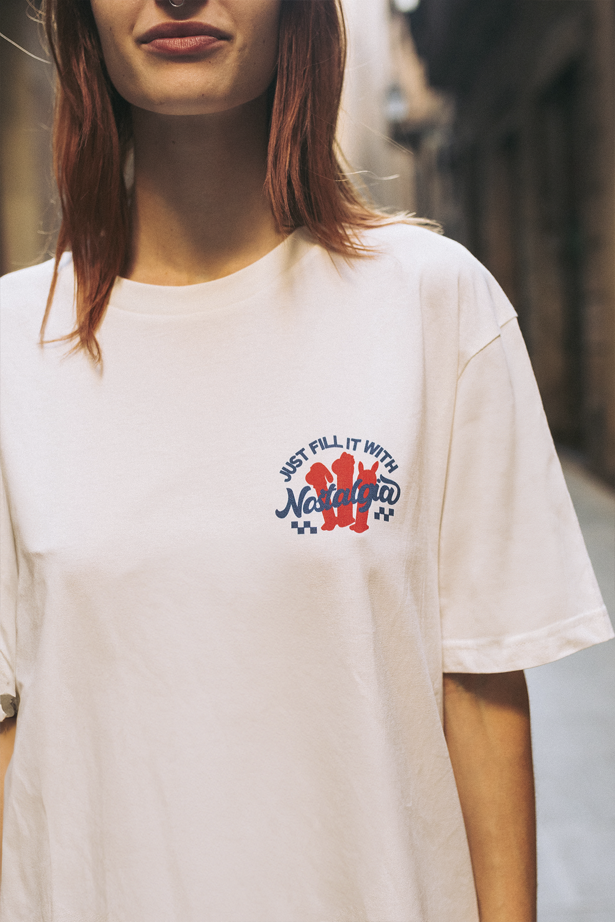 T-shirt Fill it with Nostalgia