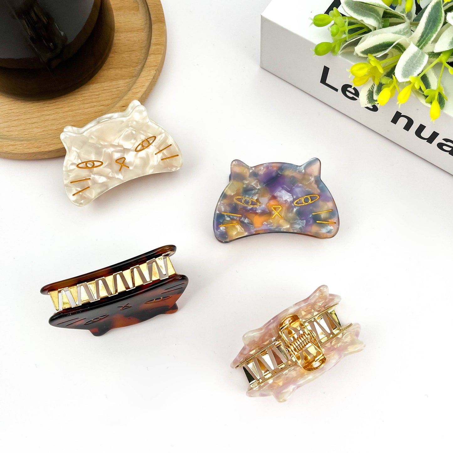 Pince a cheveux Chat