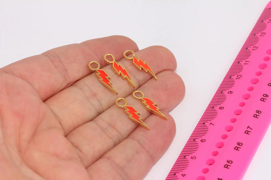 Pampille Éclair Orange