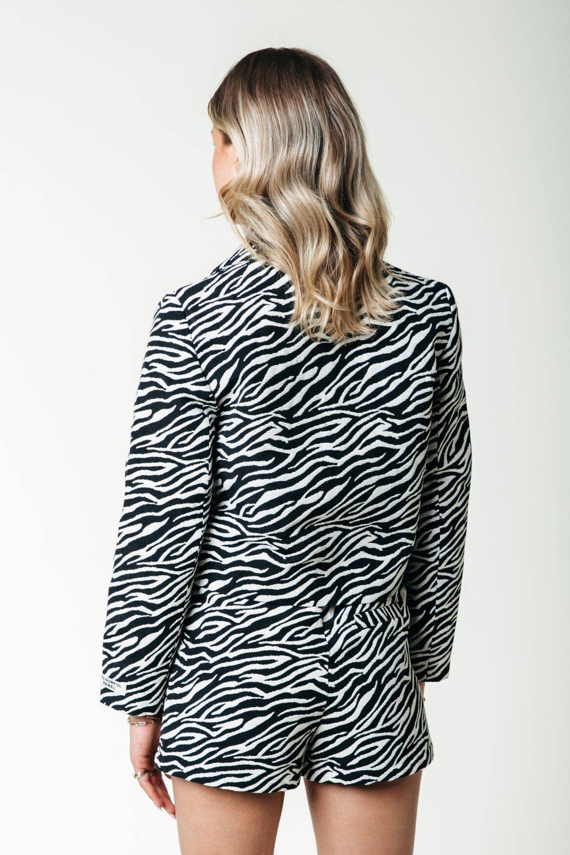 Blazer Jacquard Zebra