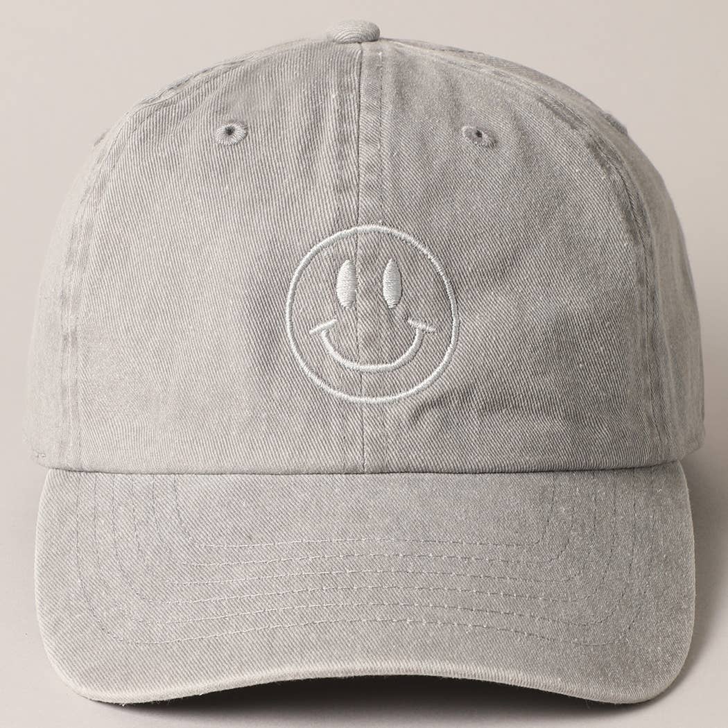 Casquette Happy Face: ROSE CLAIR