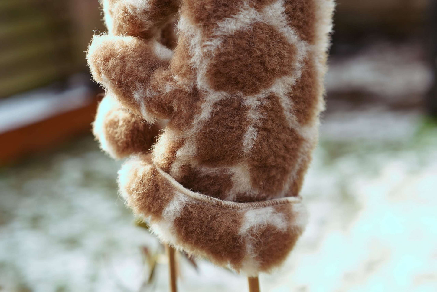 Moufle Girafe