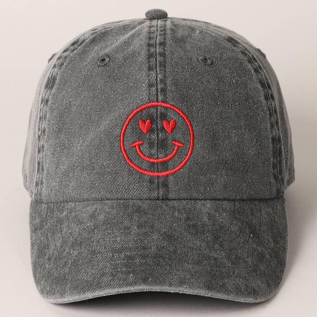 Casquette brodée Face