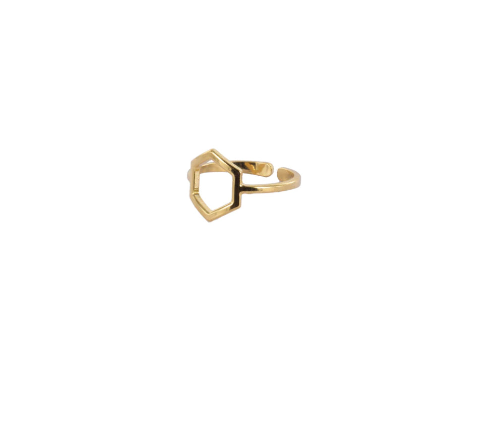 Bague hexagone Dupont S