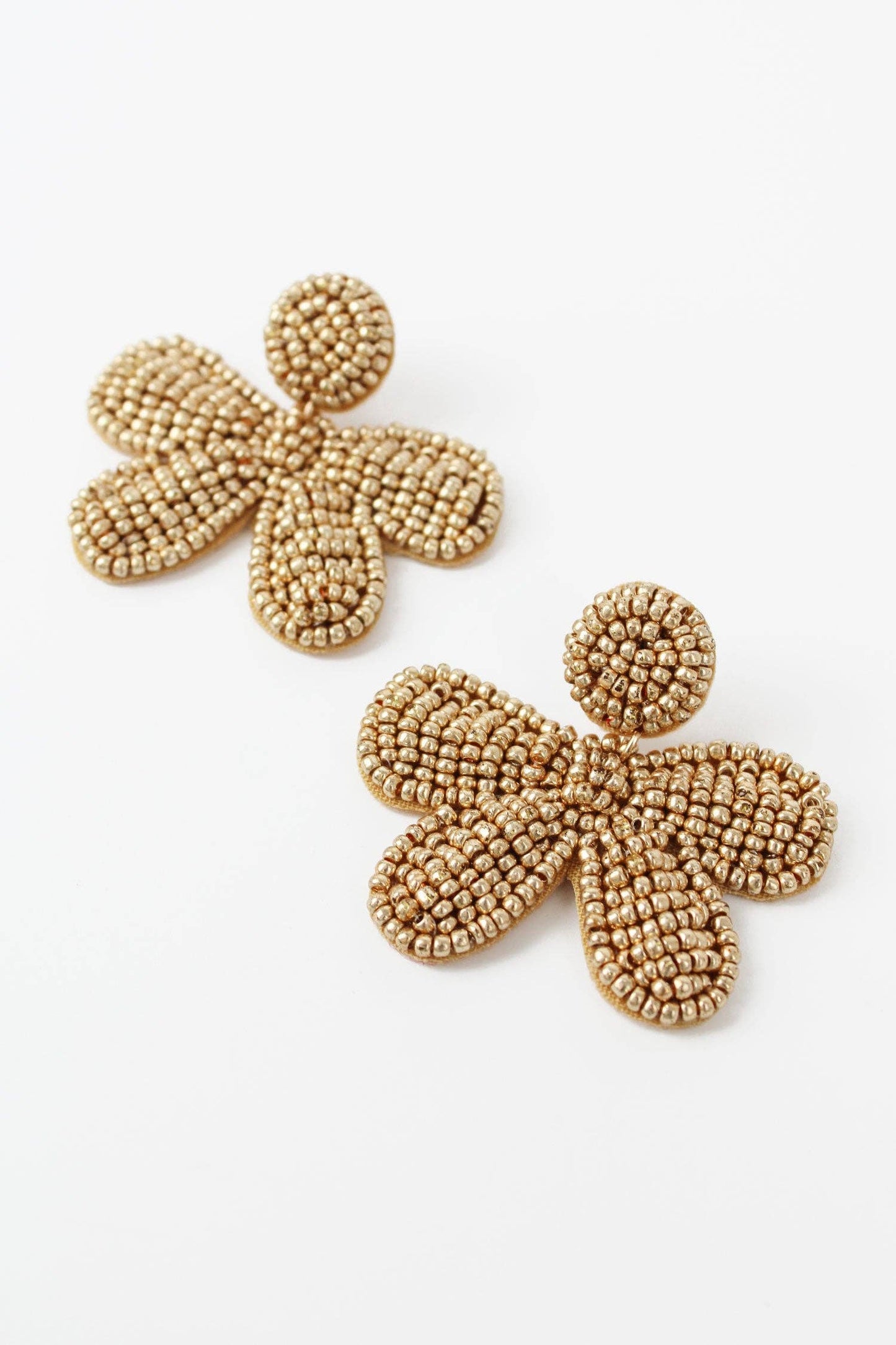 BOUCLES D'OREILLES À NŒUD EN OR