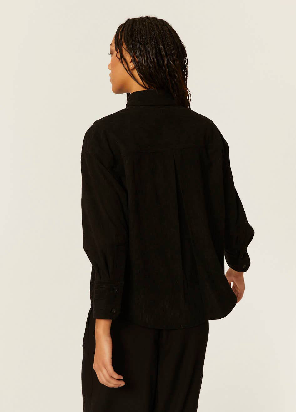 CHEMISE VELOURS CÔTELÉ
