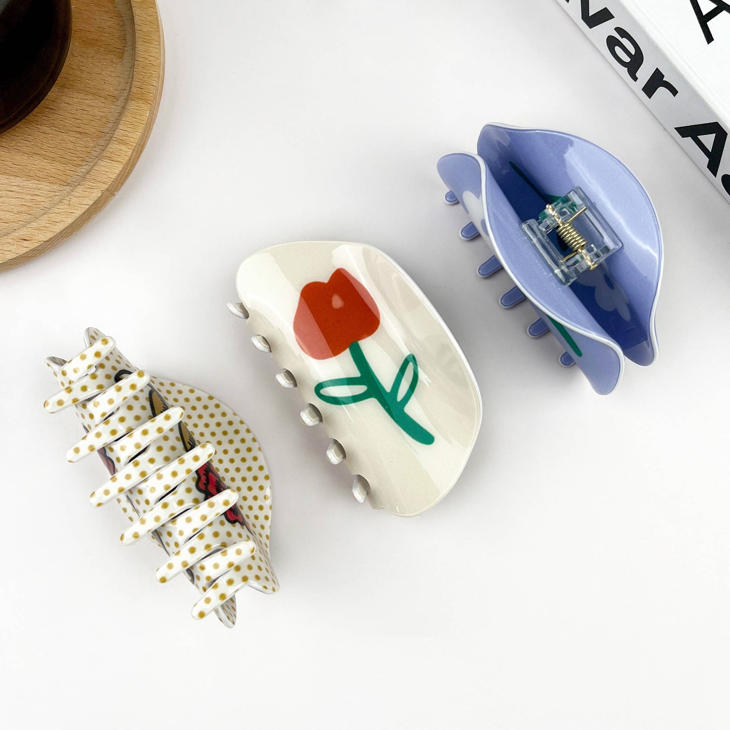 Pince cheveux d'automne