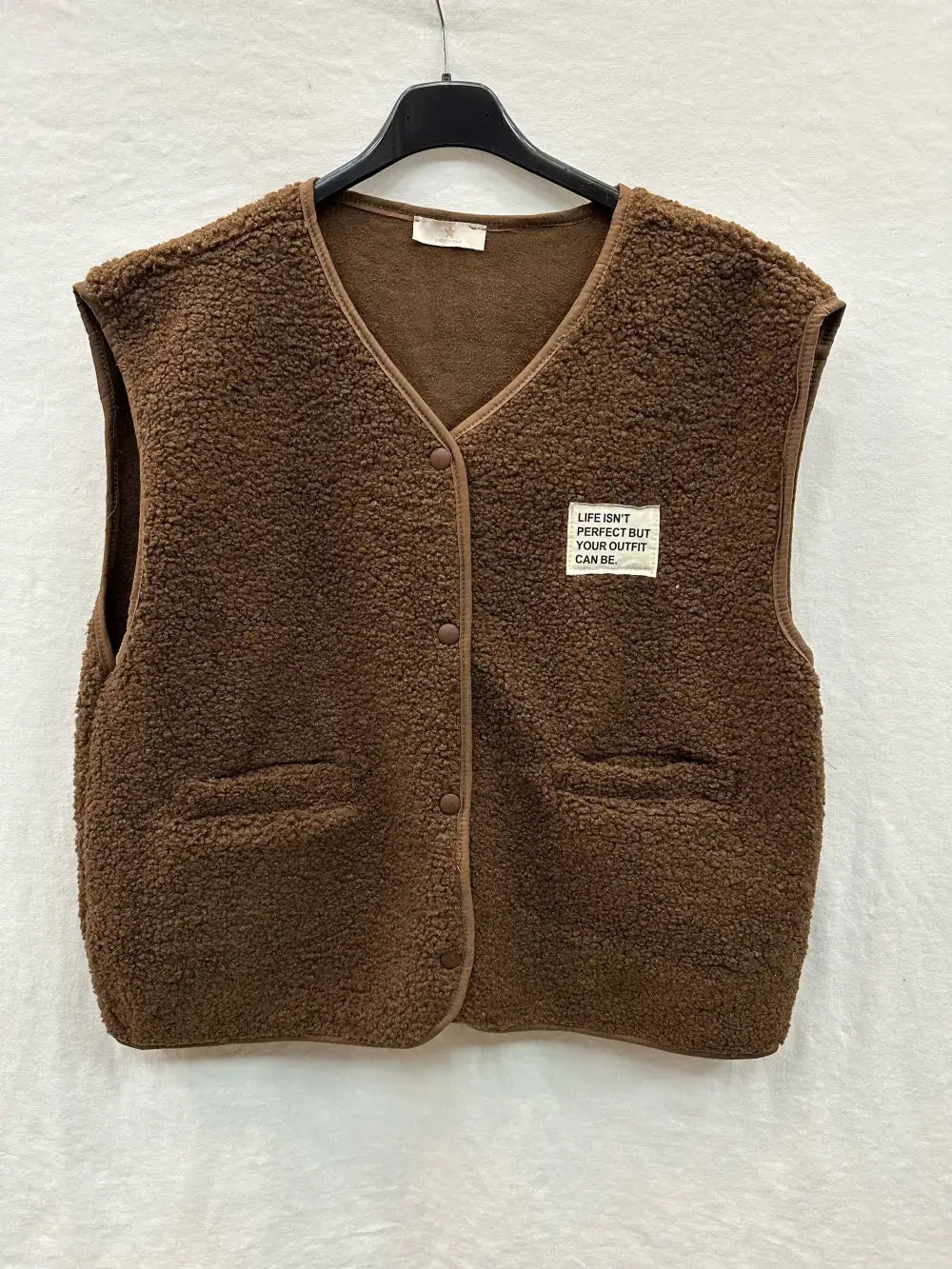 Gilet Moumoute Chocolat