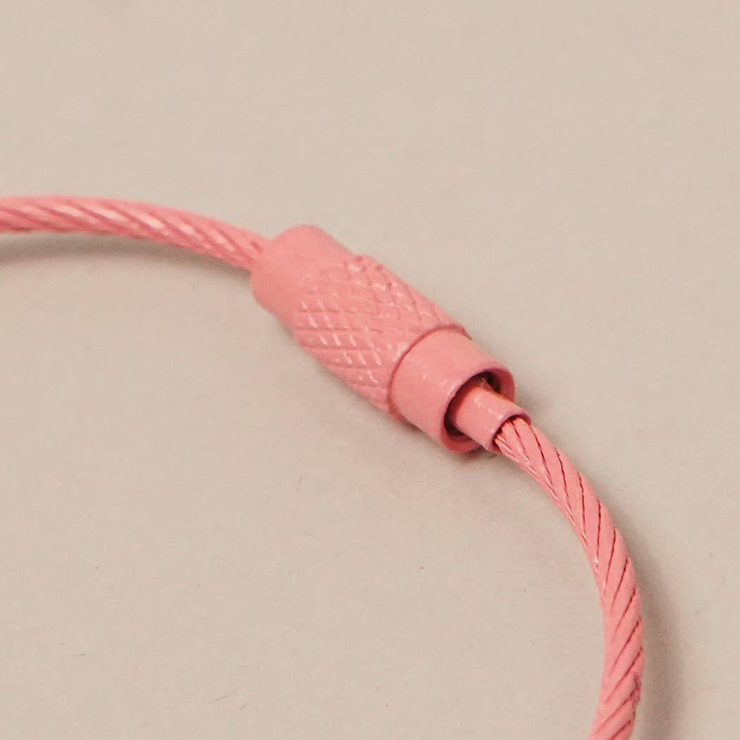 Breloque de sac porte-clés Fuzzy Flower